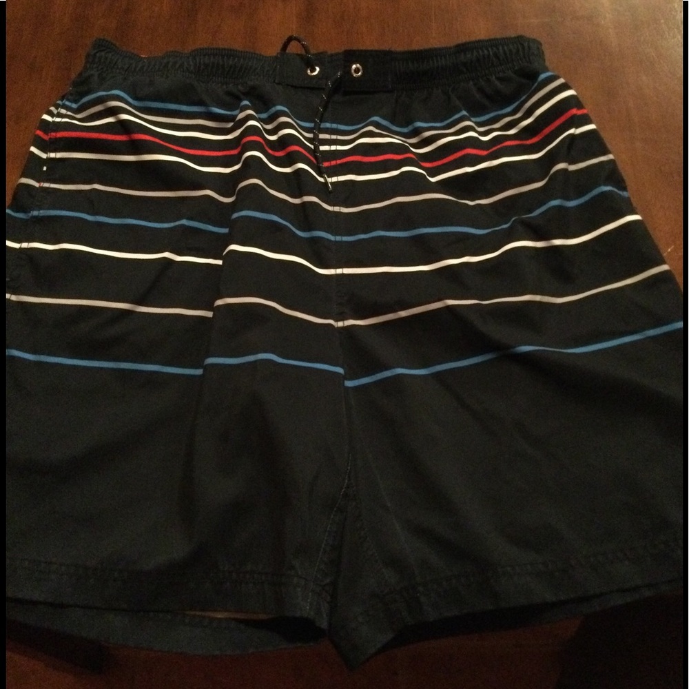 Nautica swim trunks XL black
